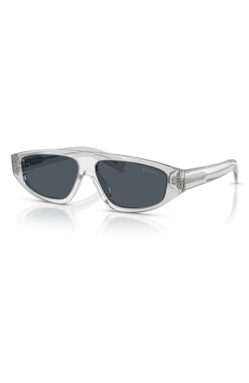 Prada 58mm Irregular Sunglasses