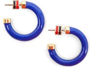 Clare V. Le Tube Hoop Earrings