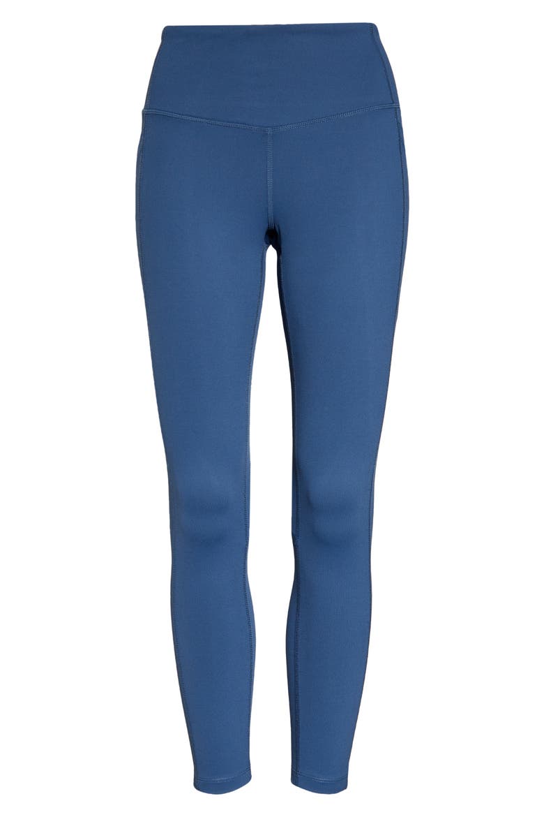 Live In High Waist Pocket 7/8 Leggings, Alternate, color, NAVY DENIM