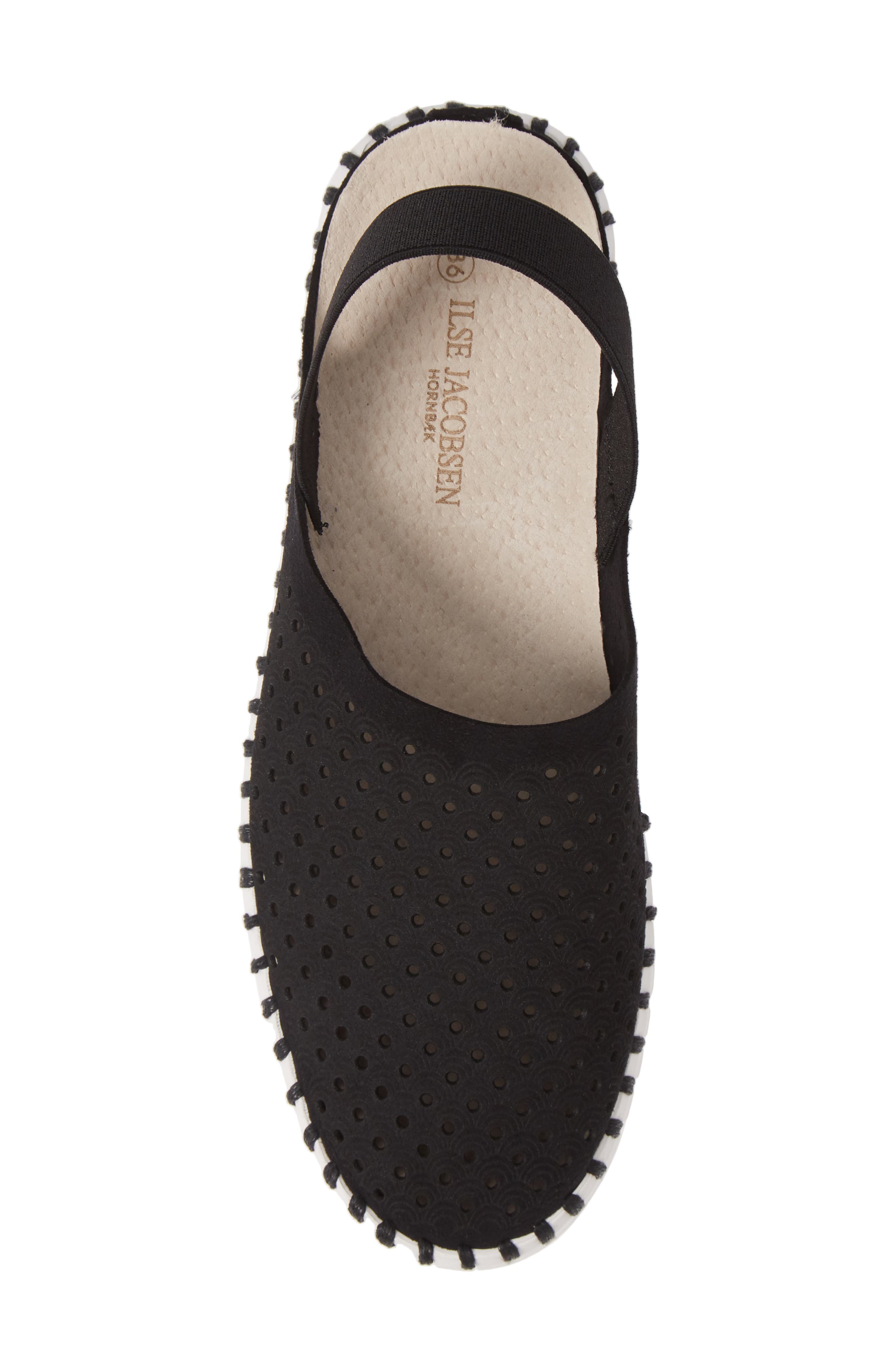 Ilse Jacobsen Tulip Perforated Slingback Sneaker, Alternate, color, 