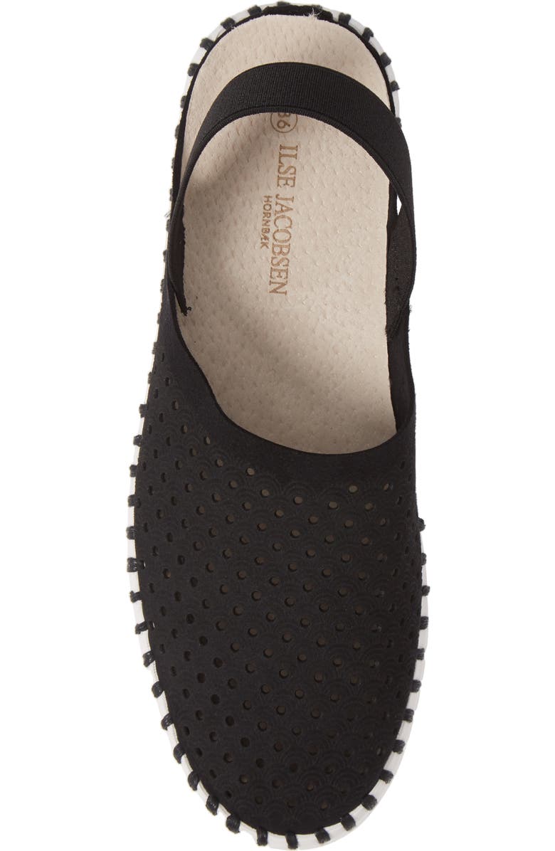 Ilse Jacobsen Tulip Perforated Slingback Sneaker, Alternate, color,