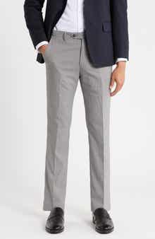 Trim Fit Flat Front Trousers