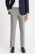 ZANETTI Trim Fit Flat Front Trousers