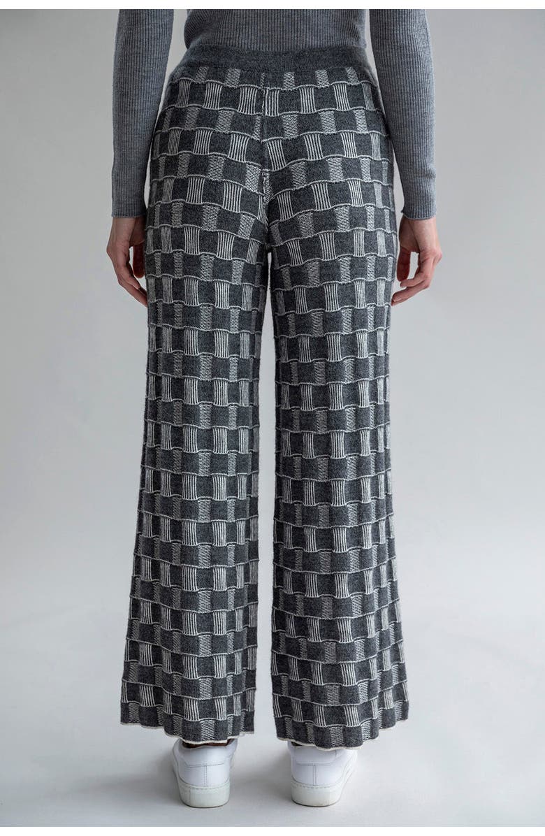 SSKEIN Zoe Trousers, Alternate, color, Grey Ivory