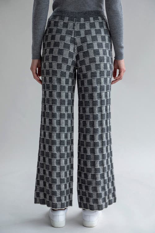 Sskein Zoe Trousers In Grey Ivory