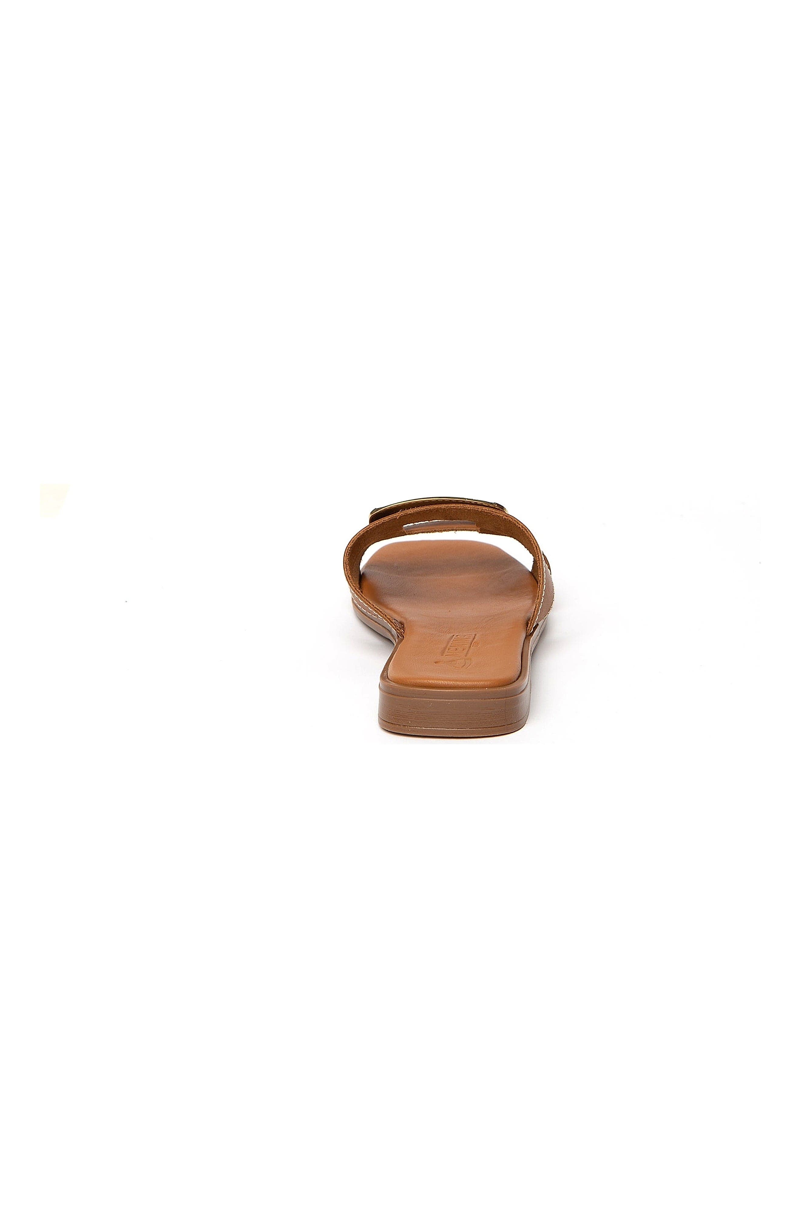 Brisa Flat Sandal, Alternate, color, Tan