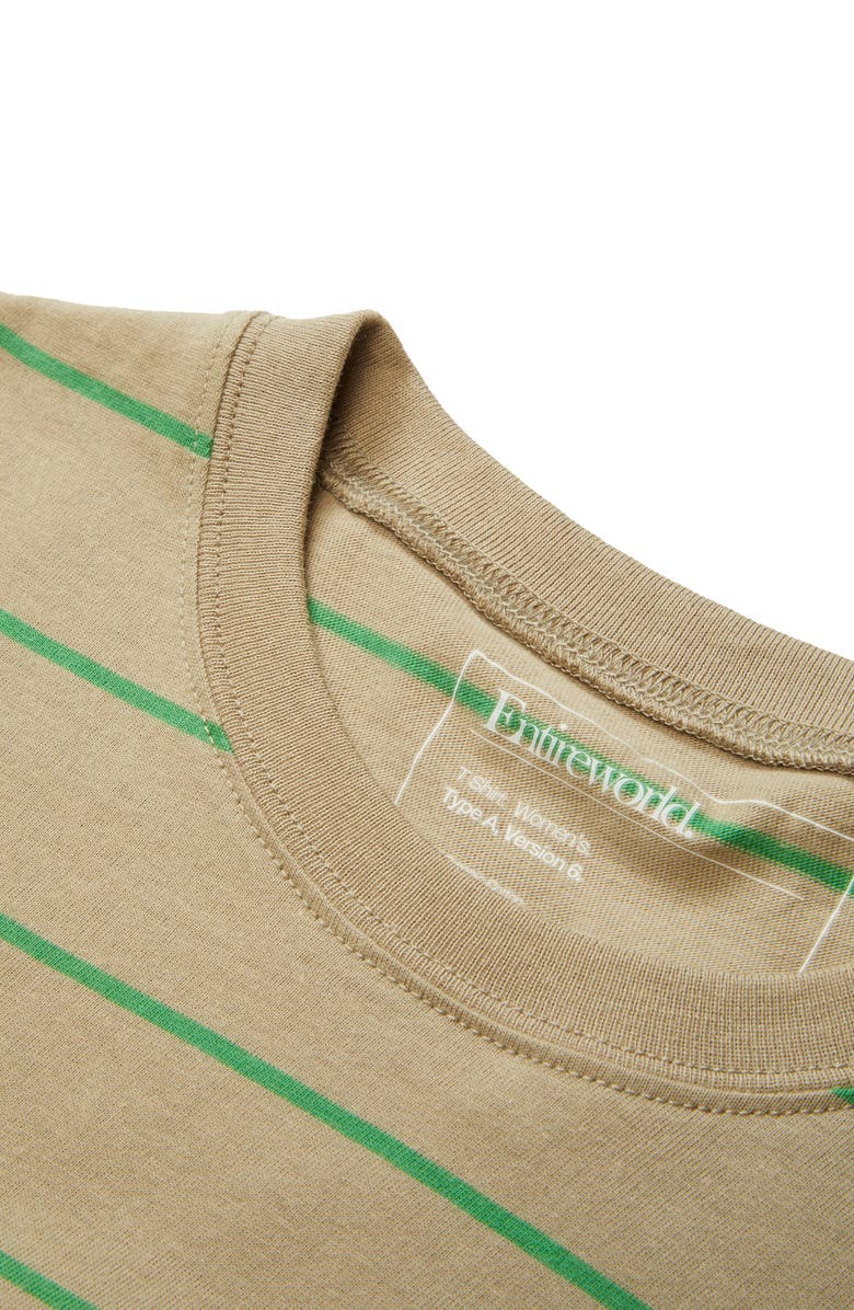 Entireworld Type A Version 6 Stripe Tiny Tee, Alternate, color,