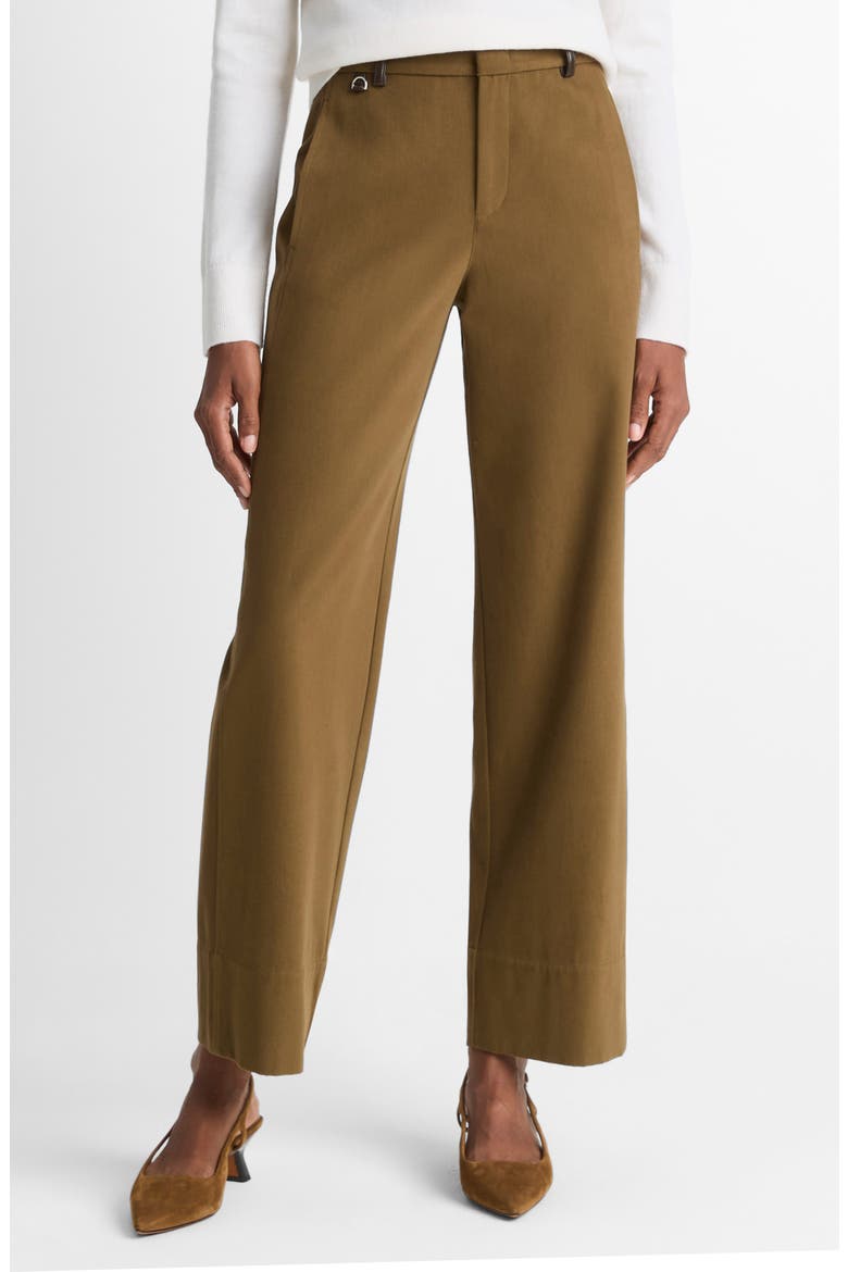 Faux Suede Pants, Main, color, OLIVE GROVE