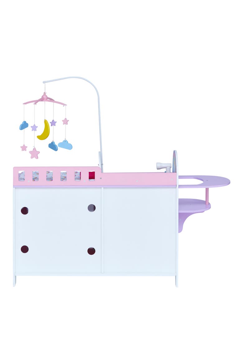 Olivia's Little World Baby Doll Changing Station, Alternate, color, MULTI-COLOR