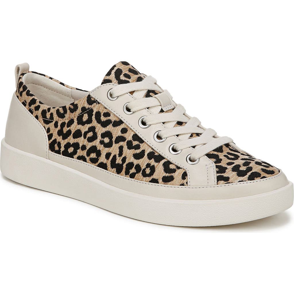 Vionic Winny Low Top Sneaker In Natural Leopard