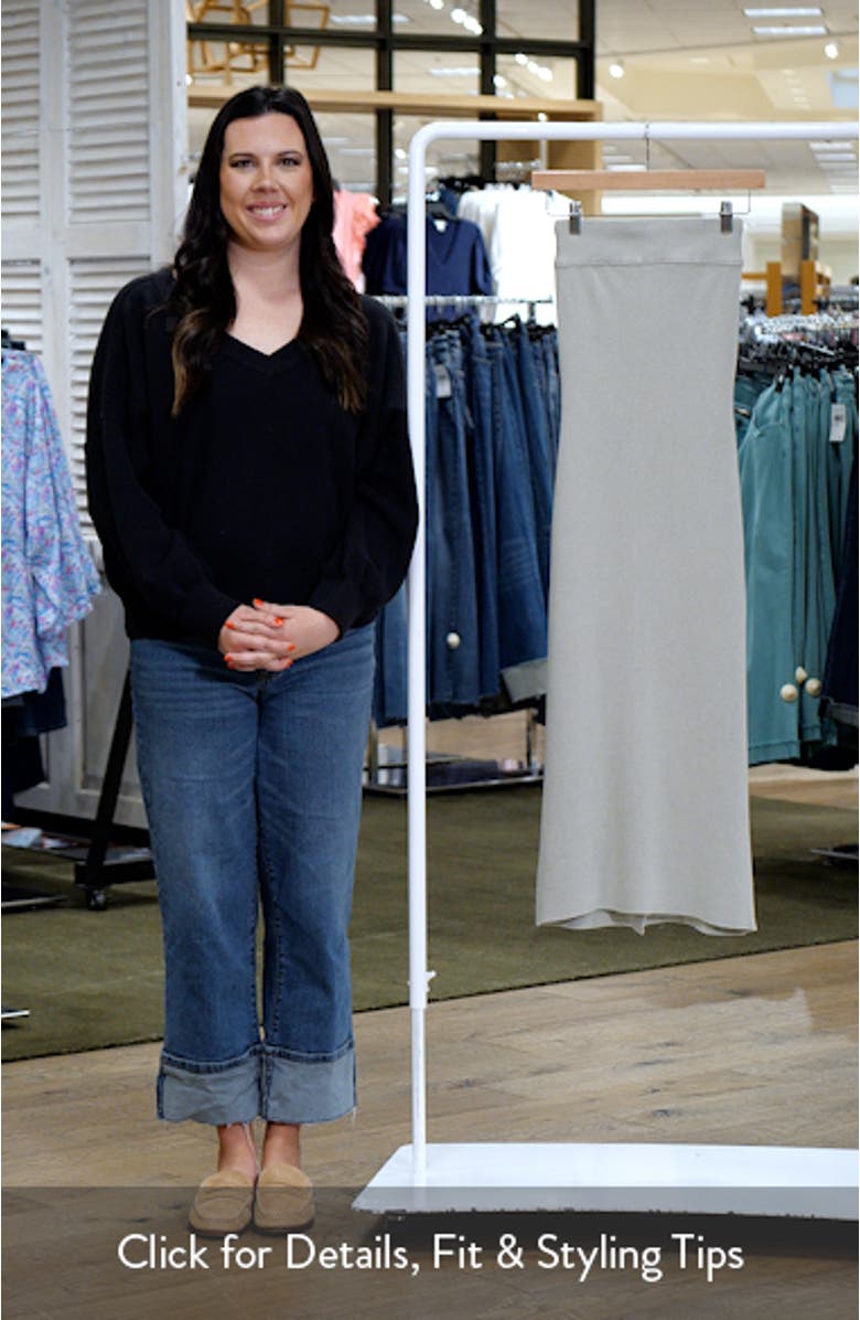 Ravena Strapless Maxi Sweater Dress, sales video thumbnail