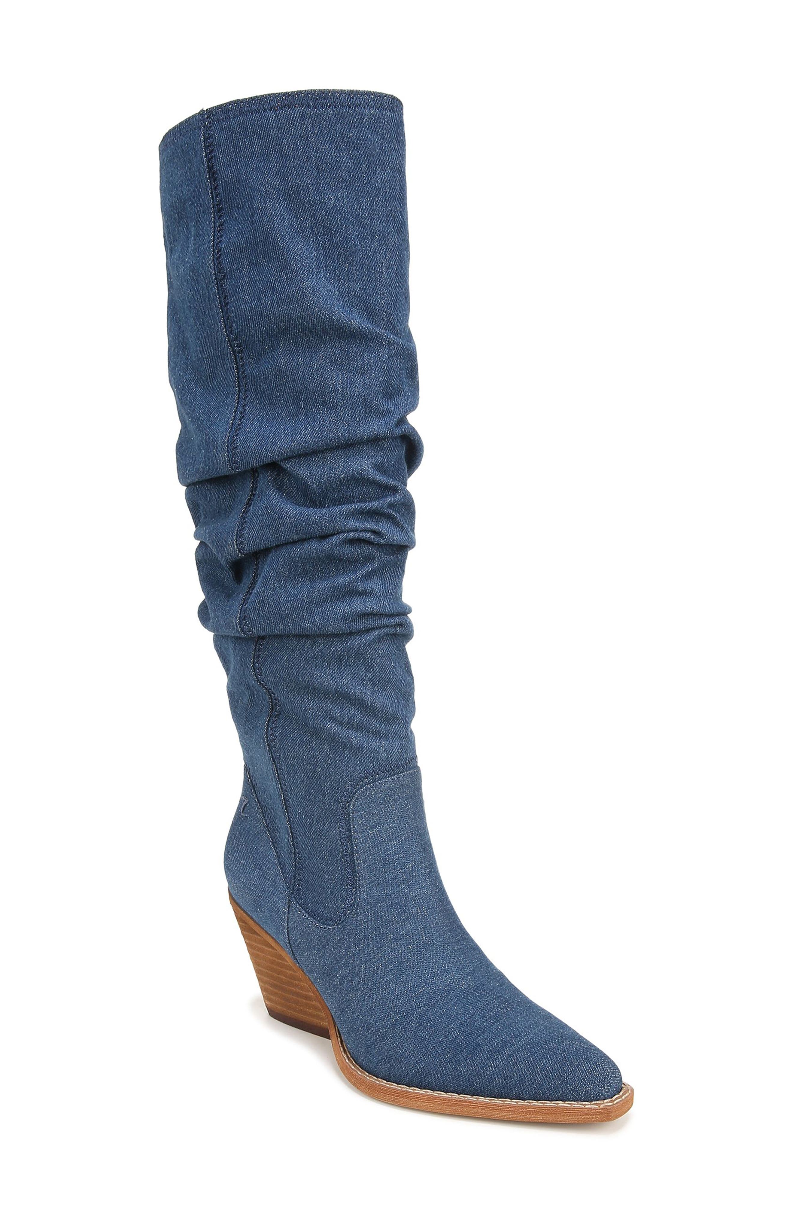 Zodiac Riau Knee High Scrunch Boot (Women) | Nordstromrack
