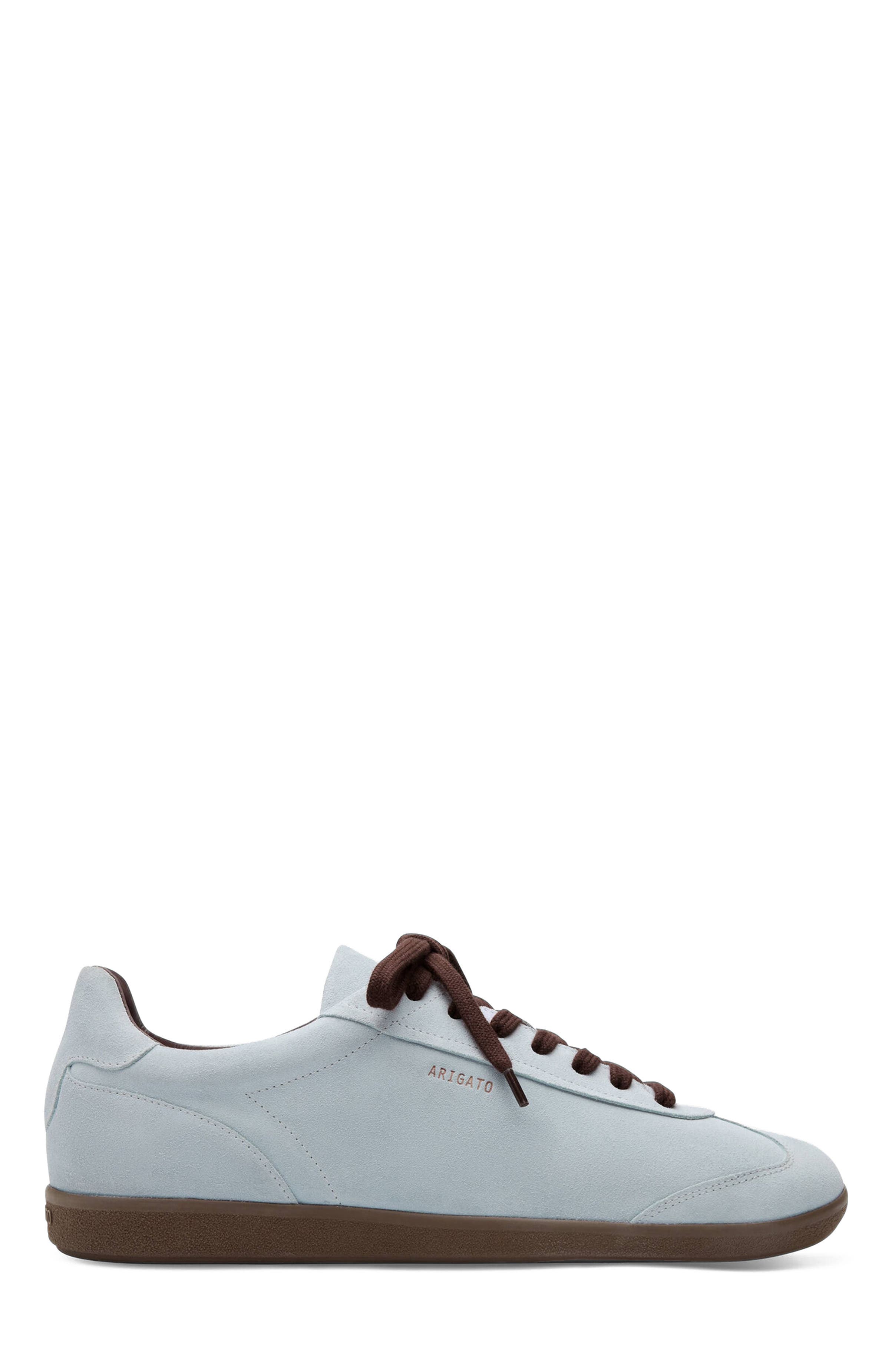 Axel Arigato Zane Suede Sneaker - Men's, Main, color, Light Blue/Dark Brown