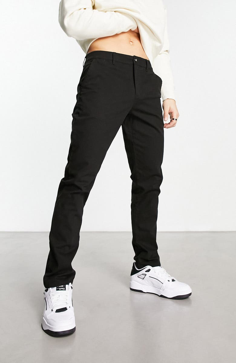 ASOS DESIGN Slim Fit Chino Pants, Main, color,