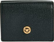 Versace Medusa Leather Trifold Wallet