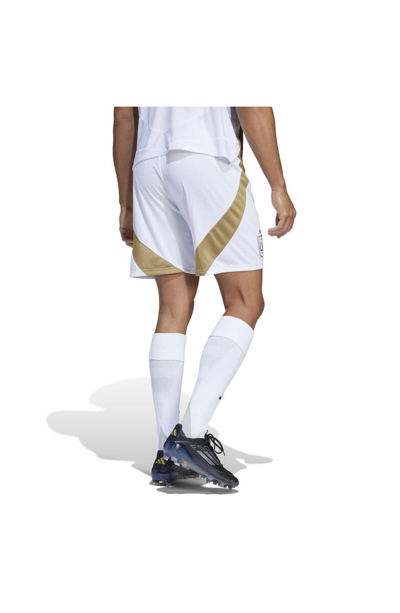 adidas Men's adidas  White LAFC Away 2025 Secondary Authentic Shorts, Alternate, color, White