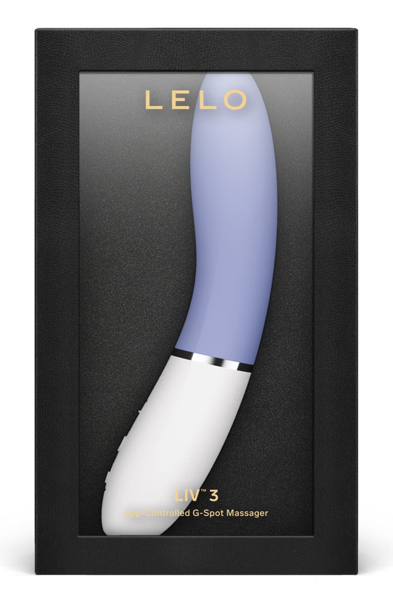 LELO LIV 3 G-Spot Massager, Alternate, color, Powder Blue