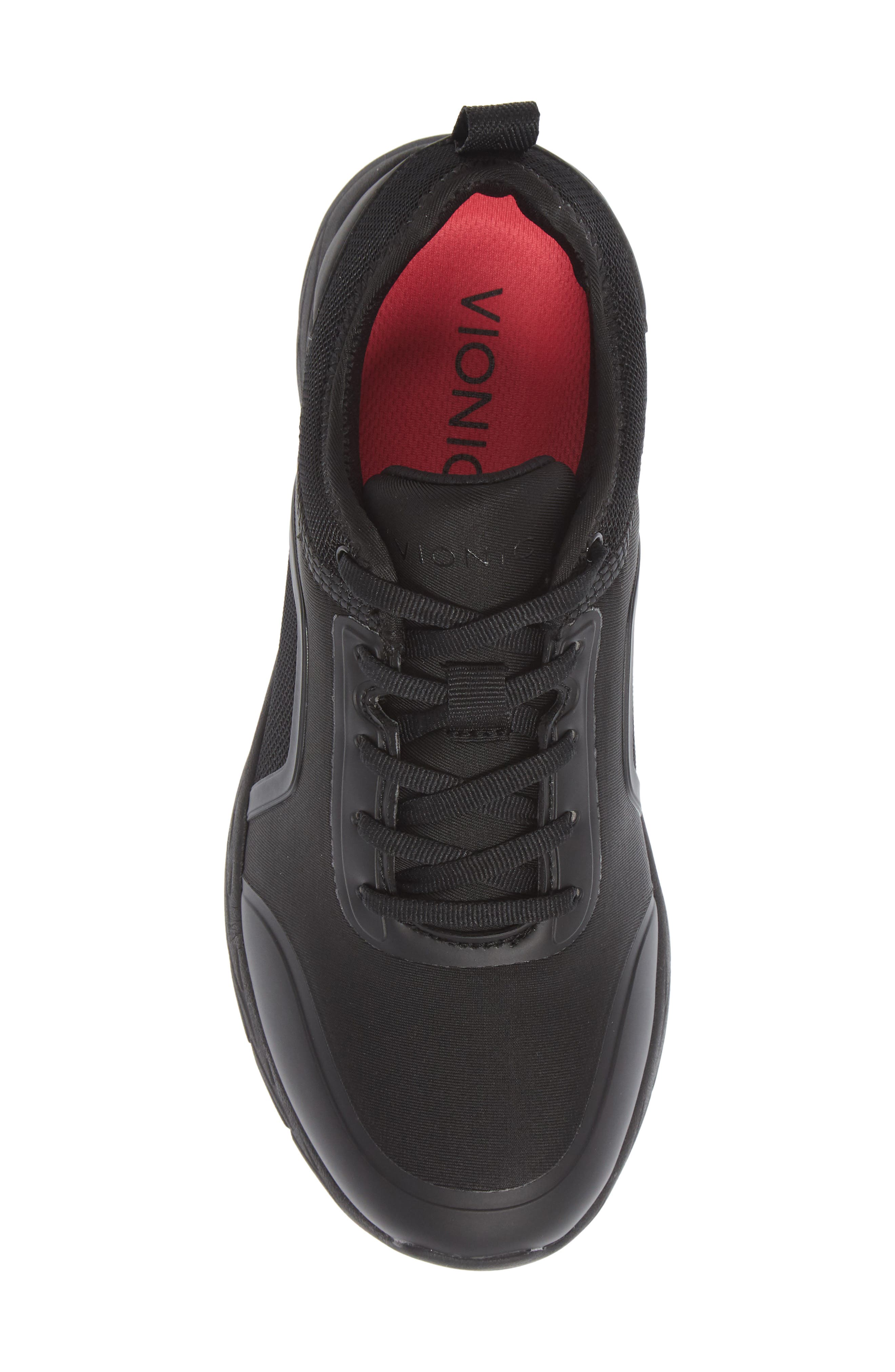 Maya Sneaker, Alternate, color, BLACK