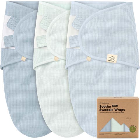 3-Pack Soothe (Wren) Swaddle Wraps