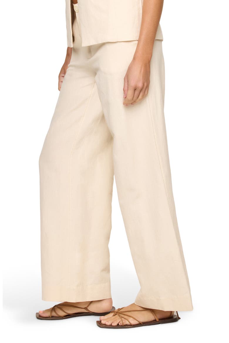 Sofie Cover-Up Pants, Alternate, color, FLAX