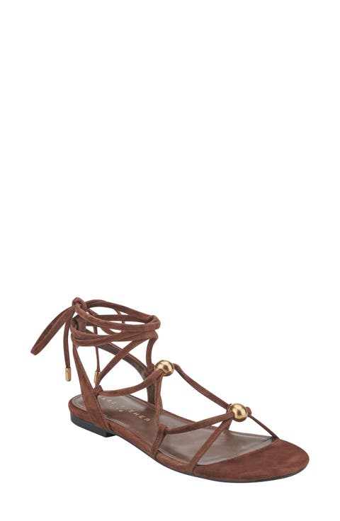 Ellan Ankle Wrap Sandal (Women)