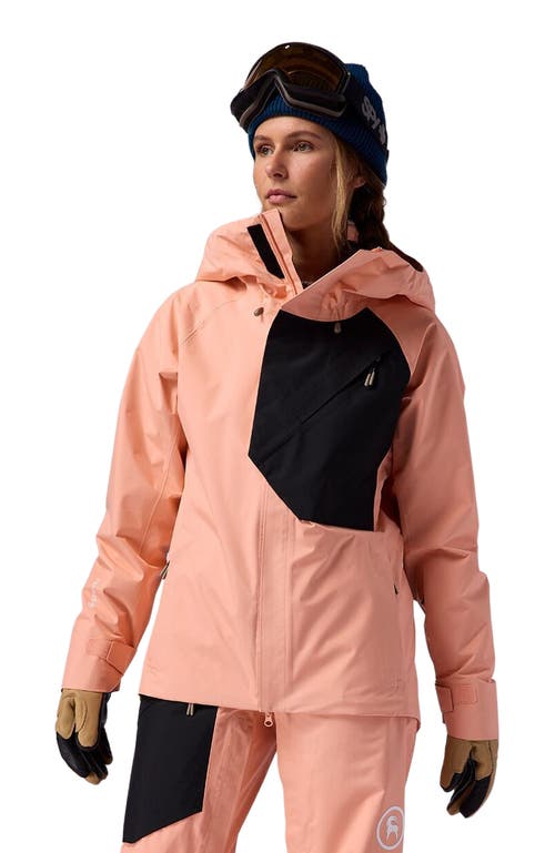 Backcountry Crestcarver Gore-tex Shell Jacket In Pink