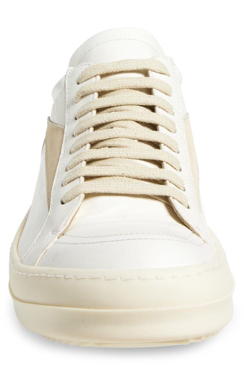 Rick Owens Vintage Sneaks Sneaker In White