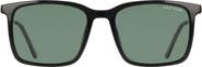 Cole Haan 55mm Rectangular Sunglasses