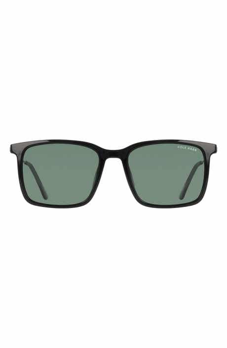 Cole Haan 55mm Rectangular Sunglasses