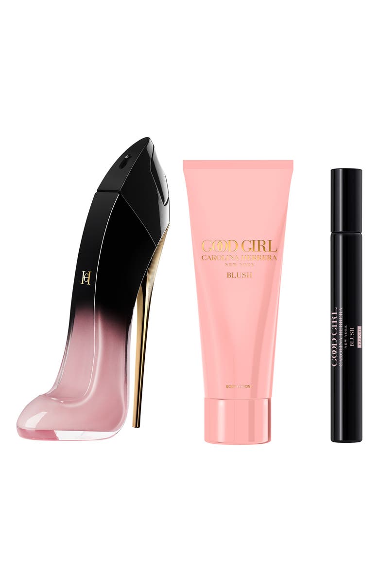 Carolina Herrera Good Girl Blush Elixir Eau de Parfum 3-Piece Gift Set (Limited Edition) $239 Value, Main, color, 