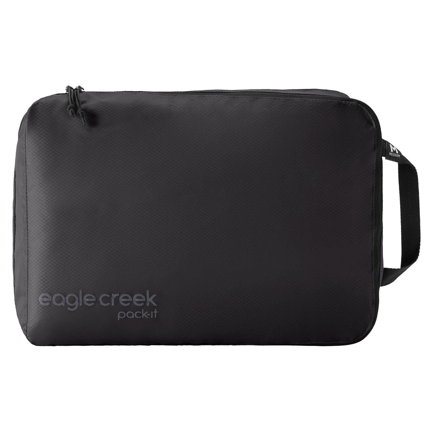 EAGLE CREEK Pack-It Isolate Medium Clean/Dirty Cube, Main, color, Black