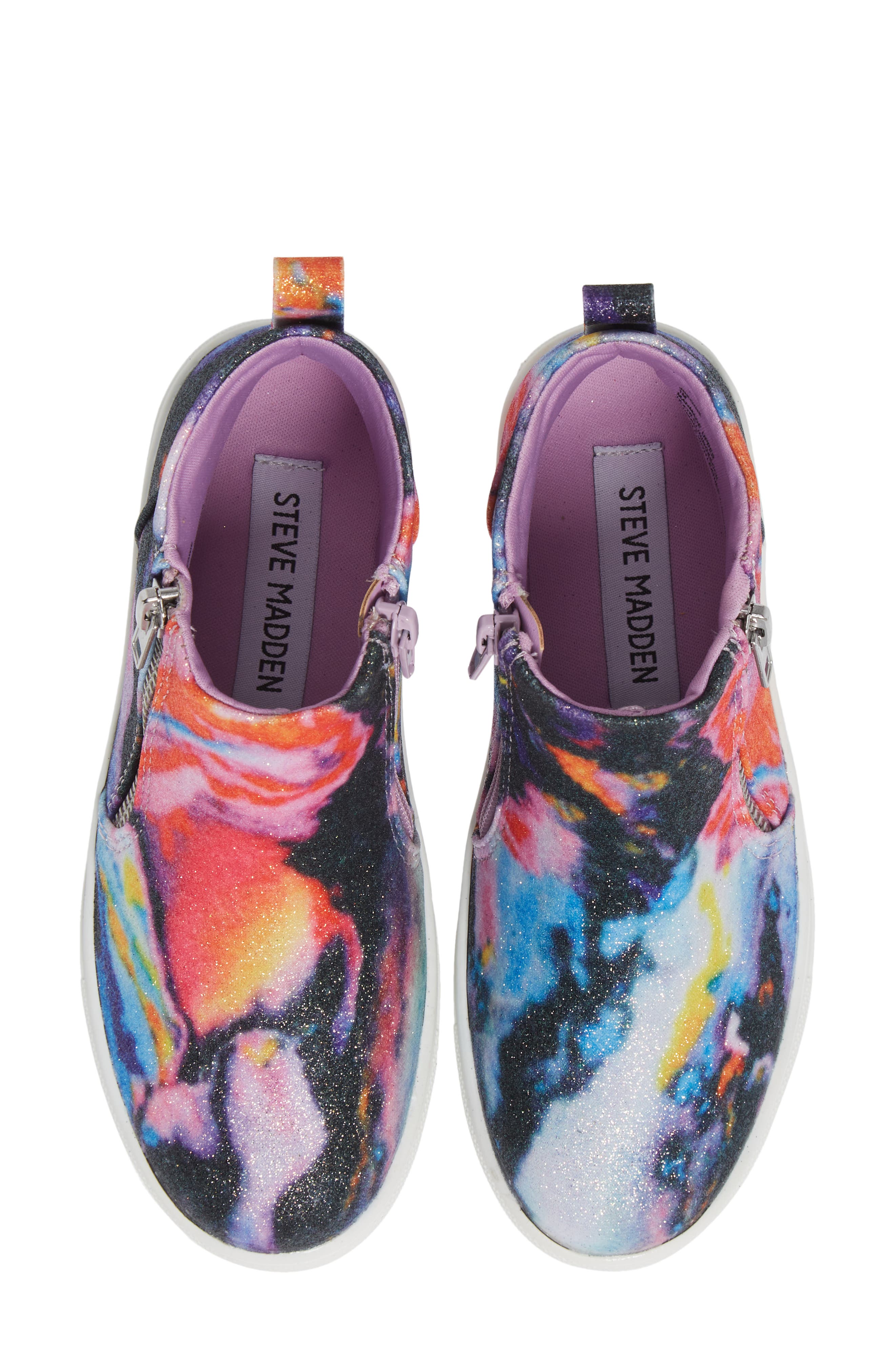JReggie Zip Sneaker, Alternate, color, MARBLE