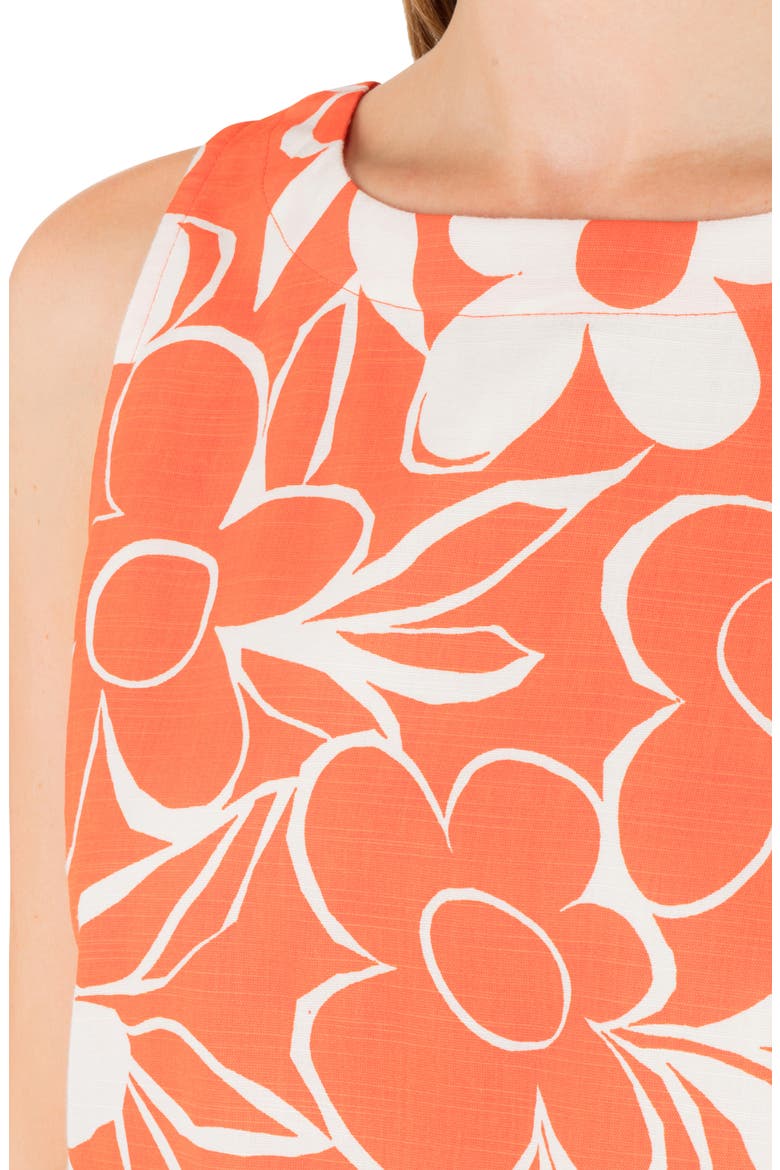 Daisy Floral Crop Tank, Alternate, color, TERRACOTTA