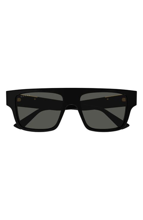 53mm Rectangular Sunglasses