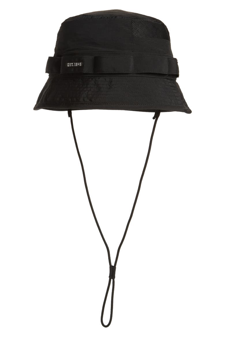 Vista Boonie Bucket Hat, Alternate, color, BLACK