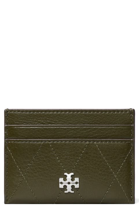 Charlie Quilted Leather Card Case