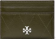 Tory Burch Charlie Quilted Leather Card Case