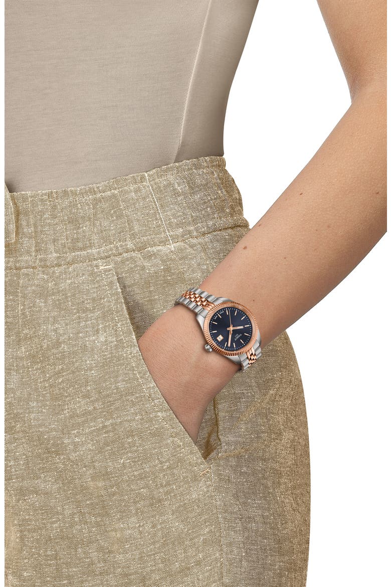 Ballade Bracelet Watch, 34mm, Alternate, color, BLACK