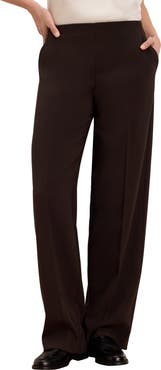 NIC+ZOE Lenox Wide Leg Stretch Twill Pants