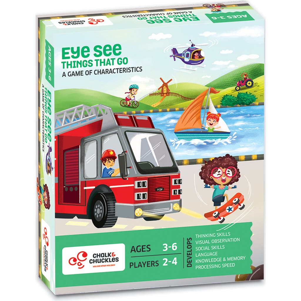 Chalk & Chuckles Eye See-Vehicles  product