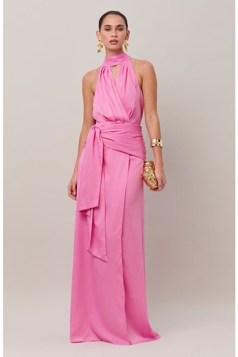 Clara Maxi Dress, Alternate, color, Dragonfruit