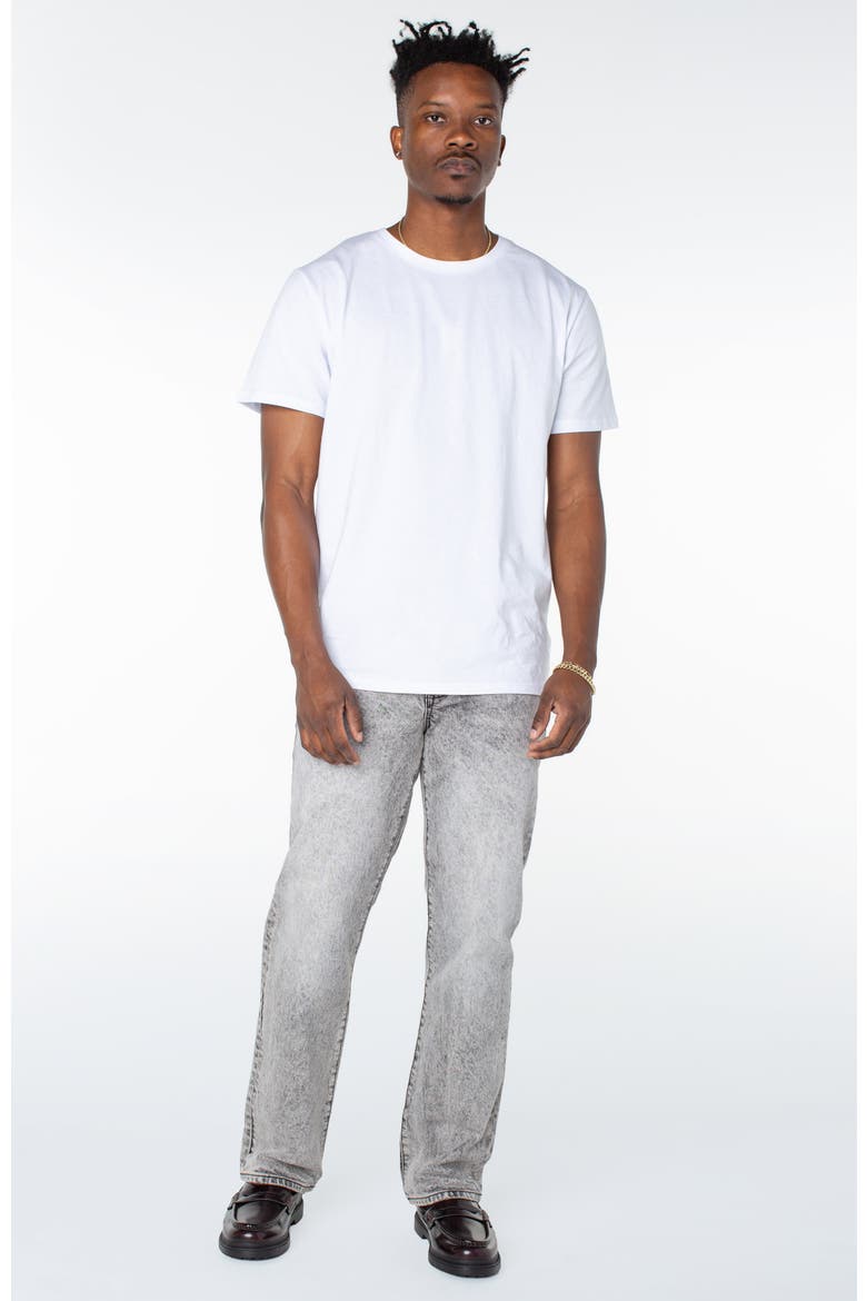 Core Straight Jeans, Alternate, color, Homage Wash