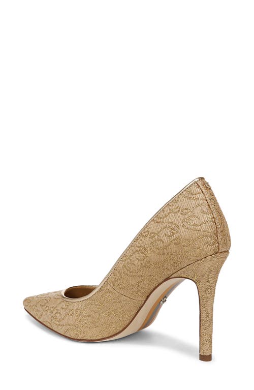 Sam Edelman Hazel Pointed Toe Pump In Natural Multi
