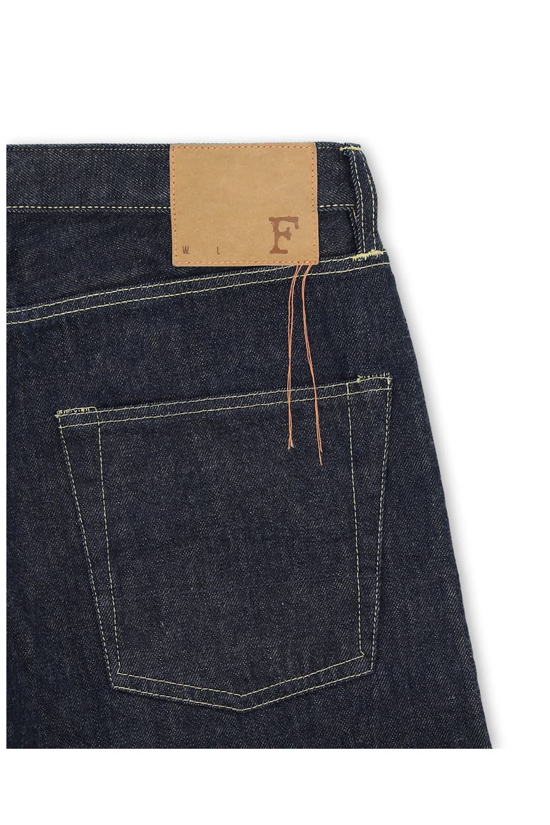 356 Jaky Japan Selvedge 5-Pocket Regular Fit Indigo Rinse Denim, Alternate, color, BLUE
