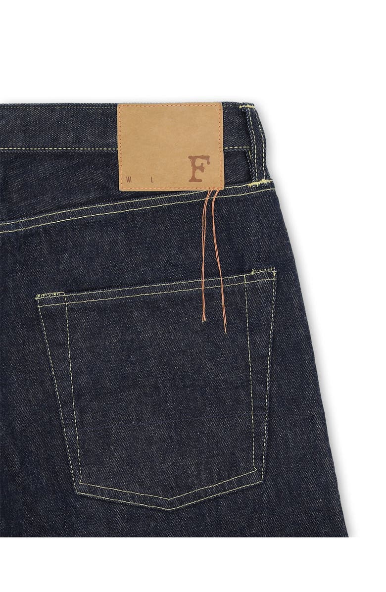 Fortela 356 Jaky Japan Selvedge 5-Pocket Regular Fit Indigo Rinse Denim, Alternate, color, Blue