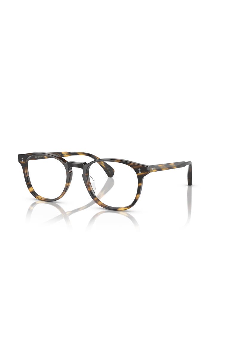51mm Round optical glasses, Main, color, Black