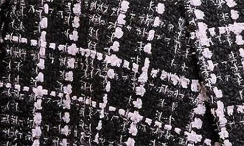 Lipsy Bouclé Crop Blazer In Black
