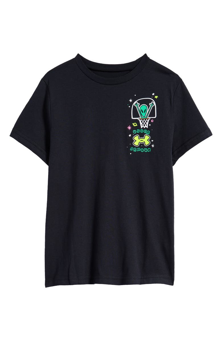 Under Armour Kids' Alien Basketball Graphic T-Shirt, Main, color, 