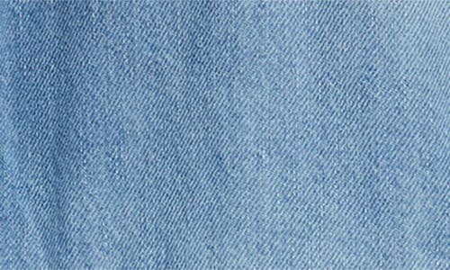 Acne Studios Distressed Relaxed Fit Denim Jacket In Light Blue 228