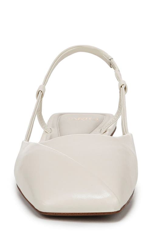 Shop Sarto By Franco Sarto Telica Slingback Flat In White